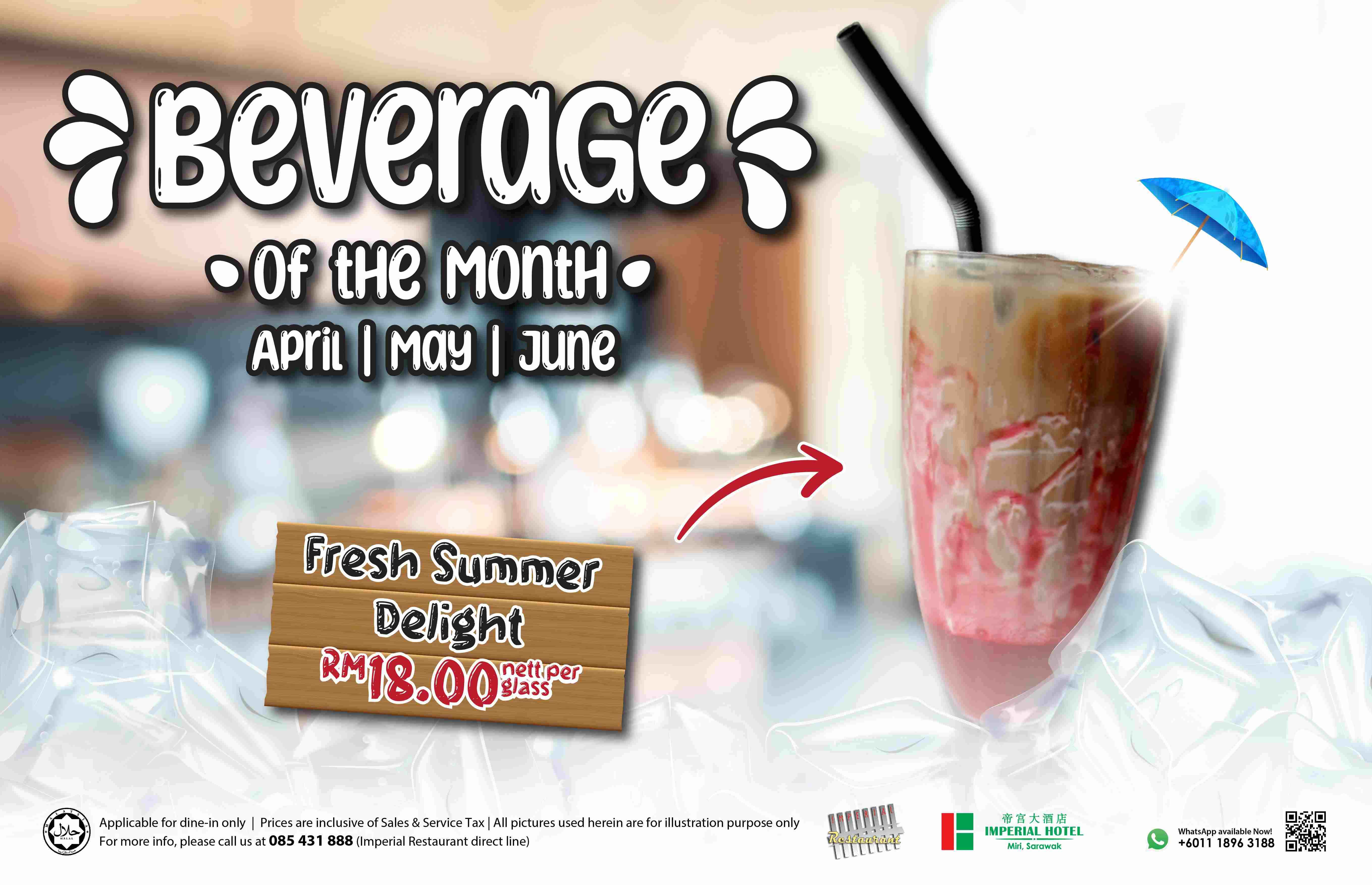 Beverage of The Month